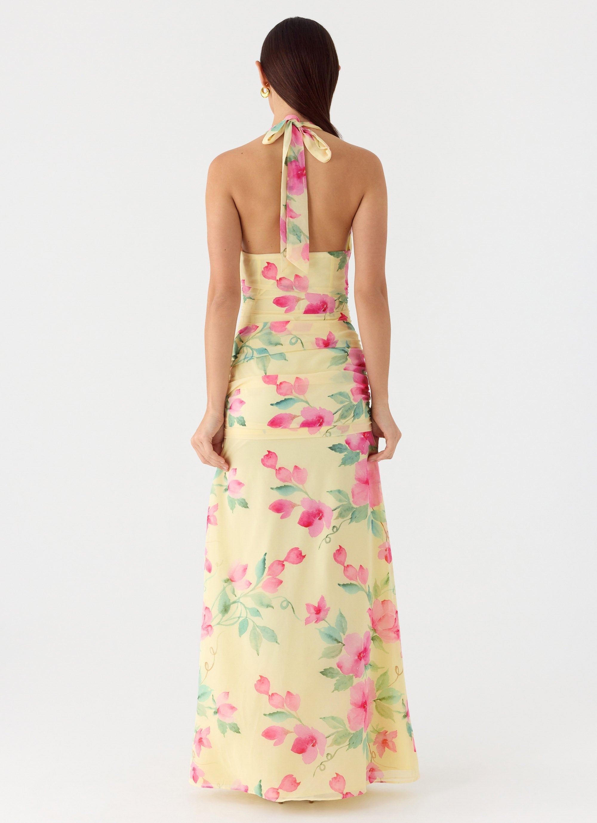 Colada Halter Maxi Dress