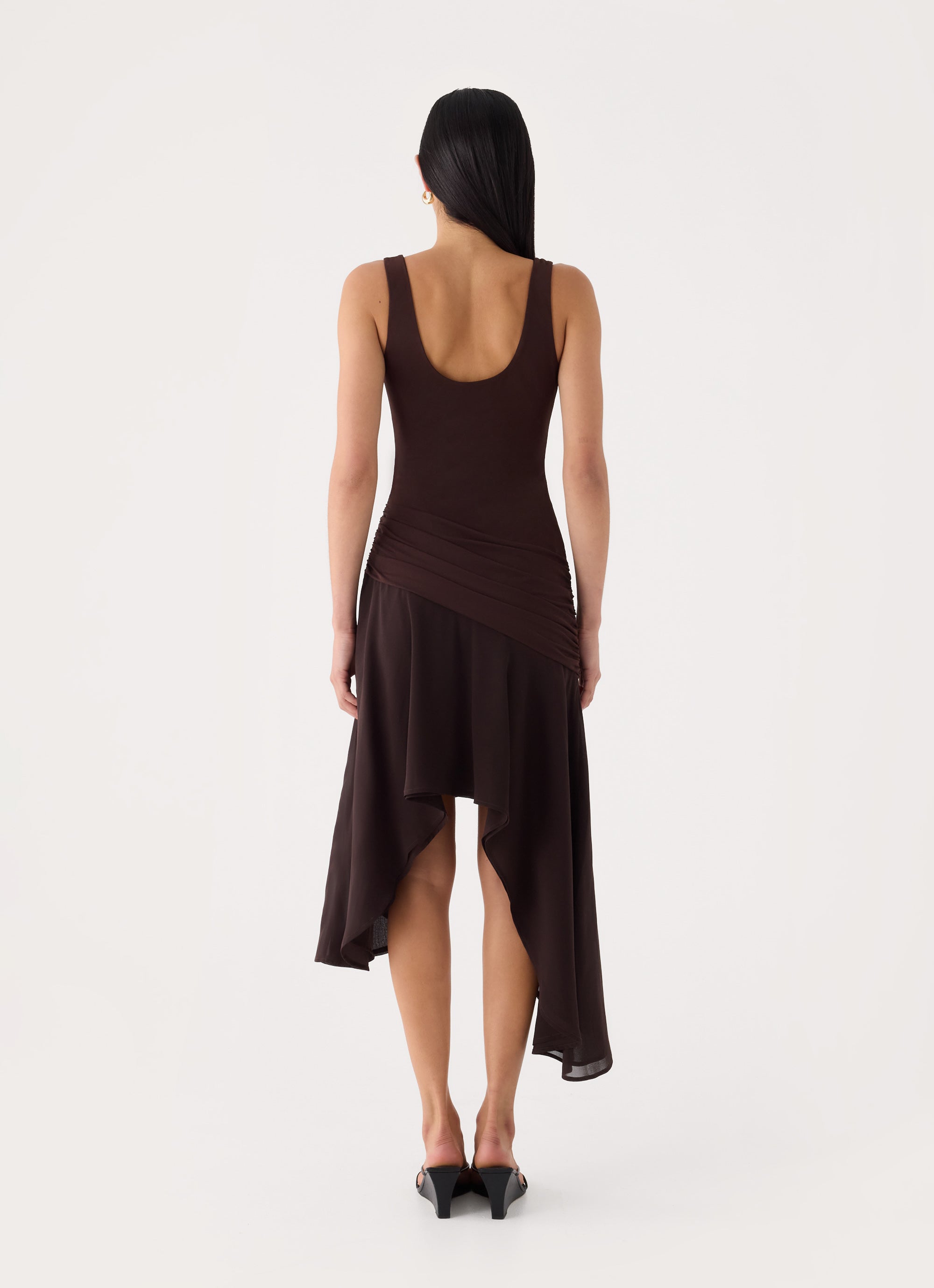 Concetta Contrast Midi Dress