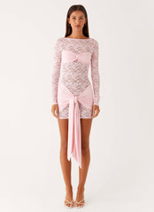 Consie Long Sleeve Mini Dress
