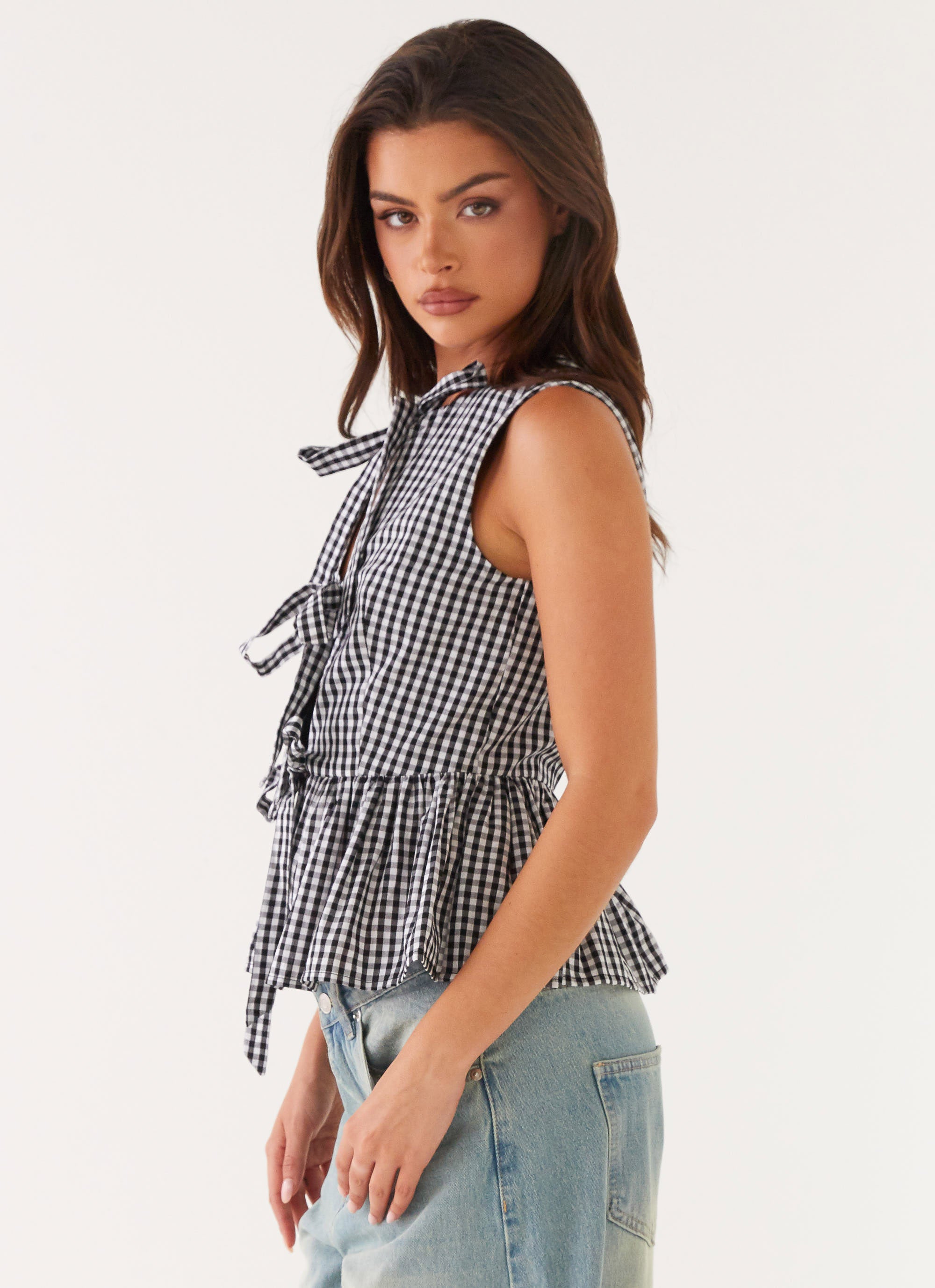 Cyrene Tie Top