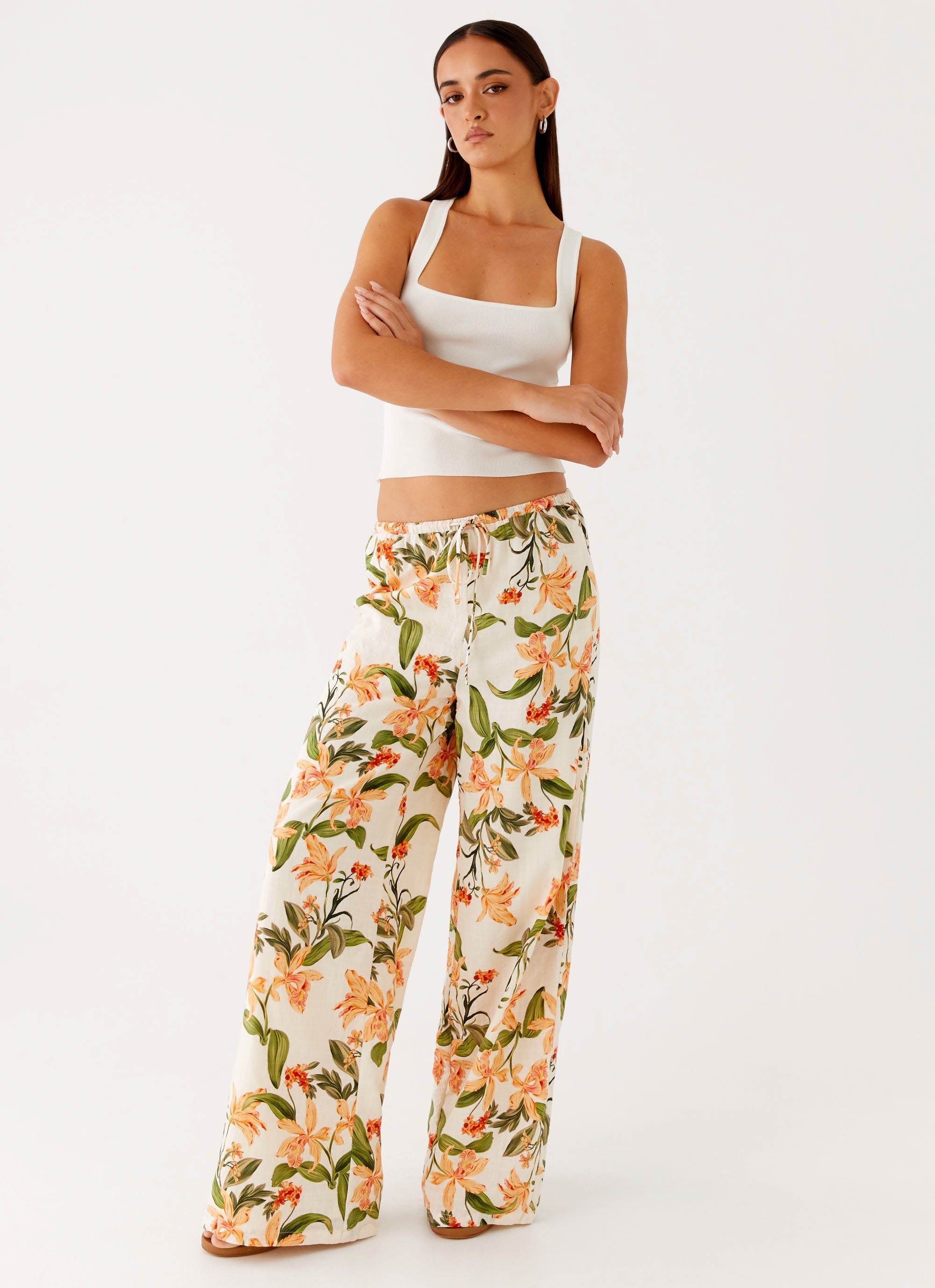 Dalida Linen Pants