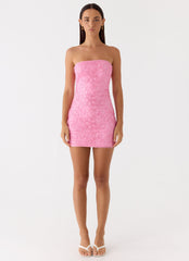 Dangerous Kind Beaded Mini Dress