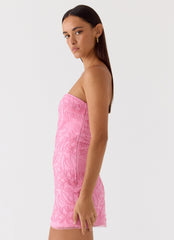 Dangerous Kind Beaded Mini Dress