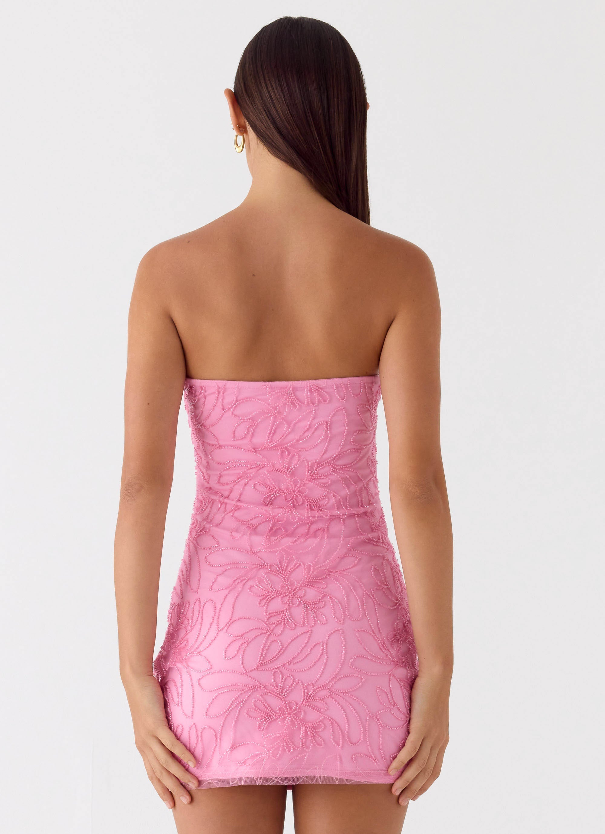 Dangerous Kind Beaded Mini Dress