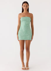 Dangerous Kind Beaded Mini Dress