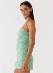 Dangerous Kind Beaded Mini Dress