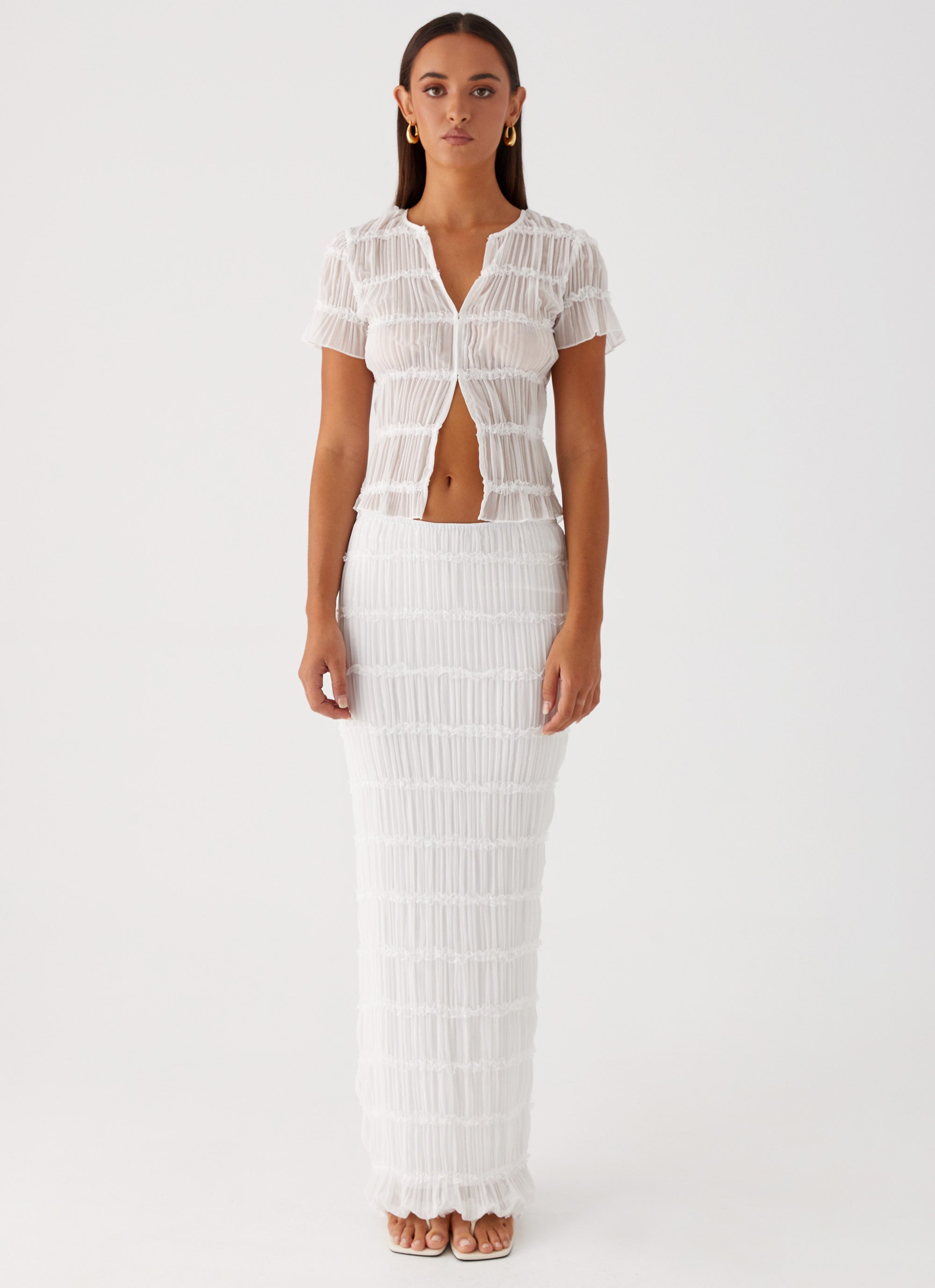 Daydreaming Low Rise Maxi Skirt