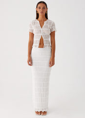 Daydreaming Low Rise Maxi Skirt