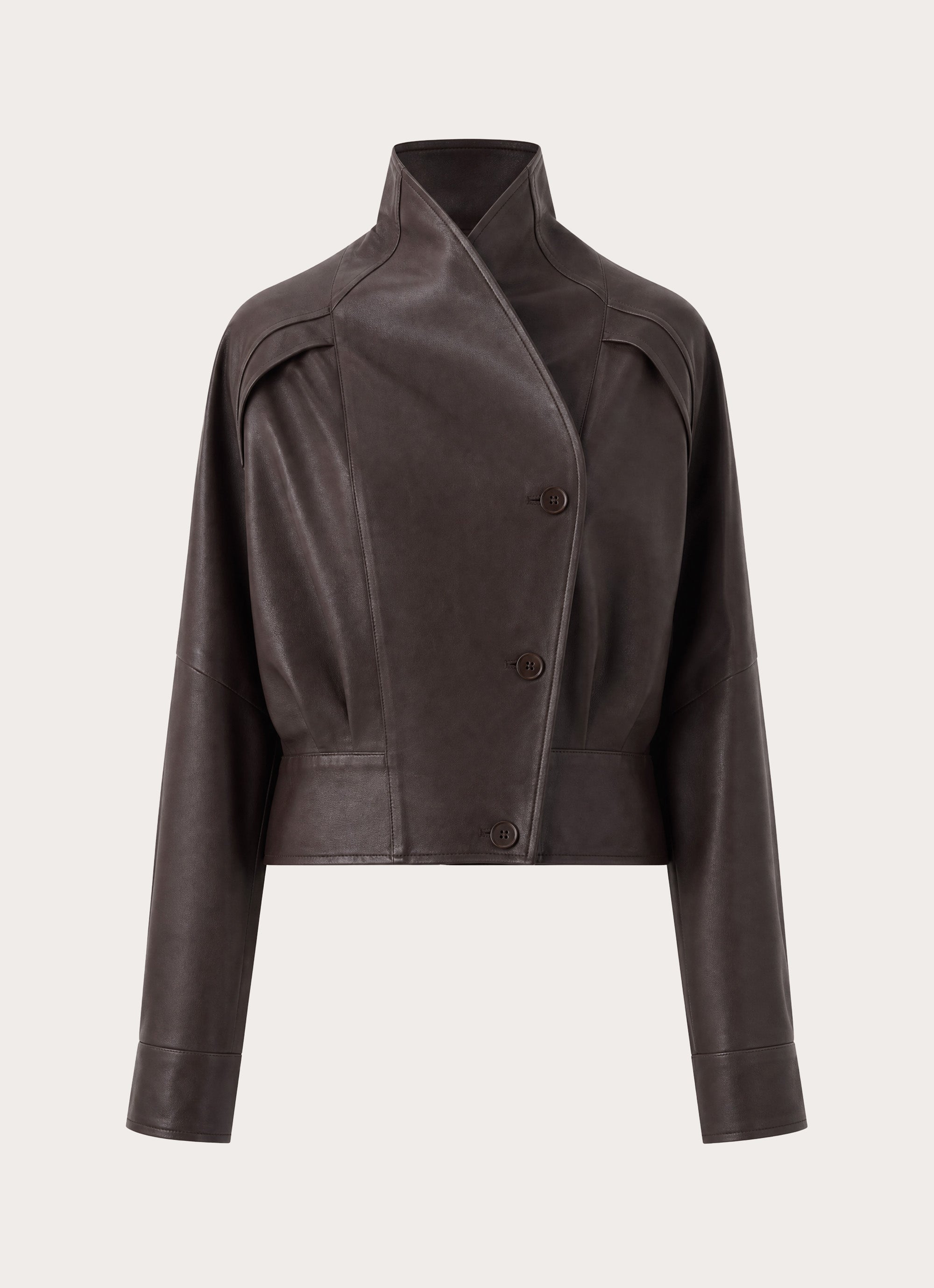 Deliana Oversized PU Jacket