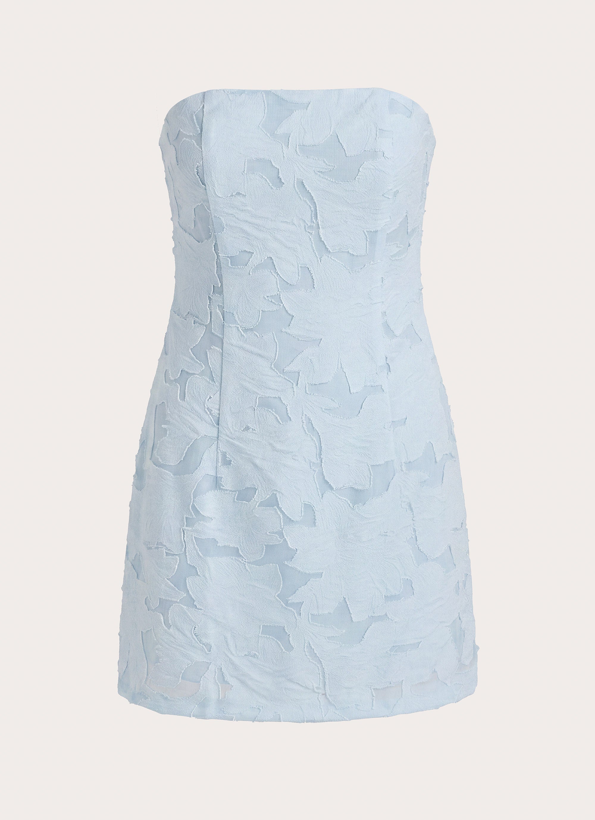 Della Lace Strapless Mini Dress