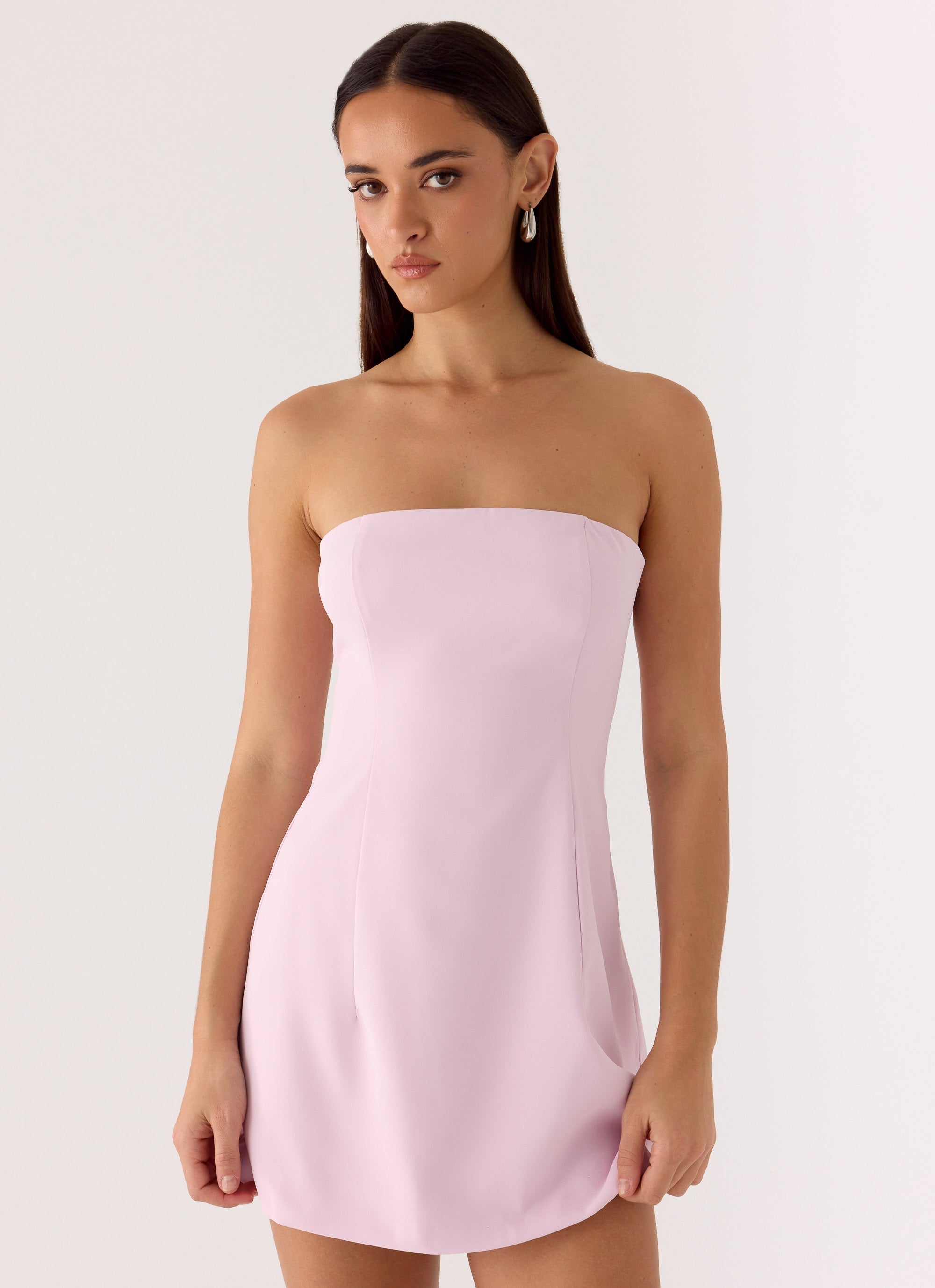 Della Strapless Mini Dress