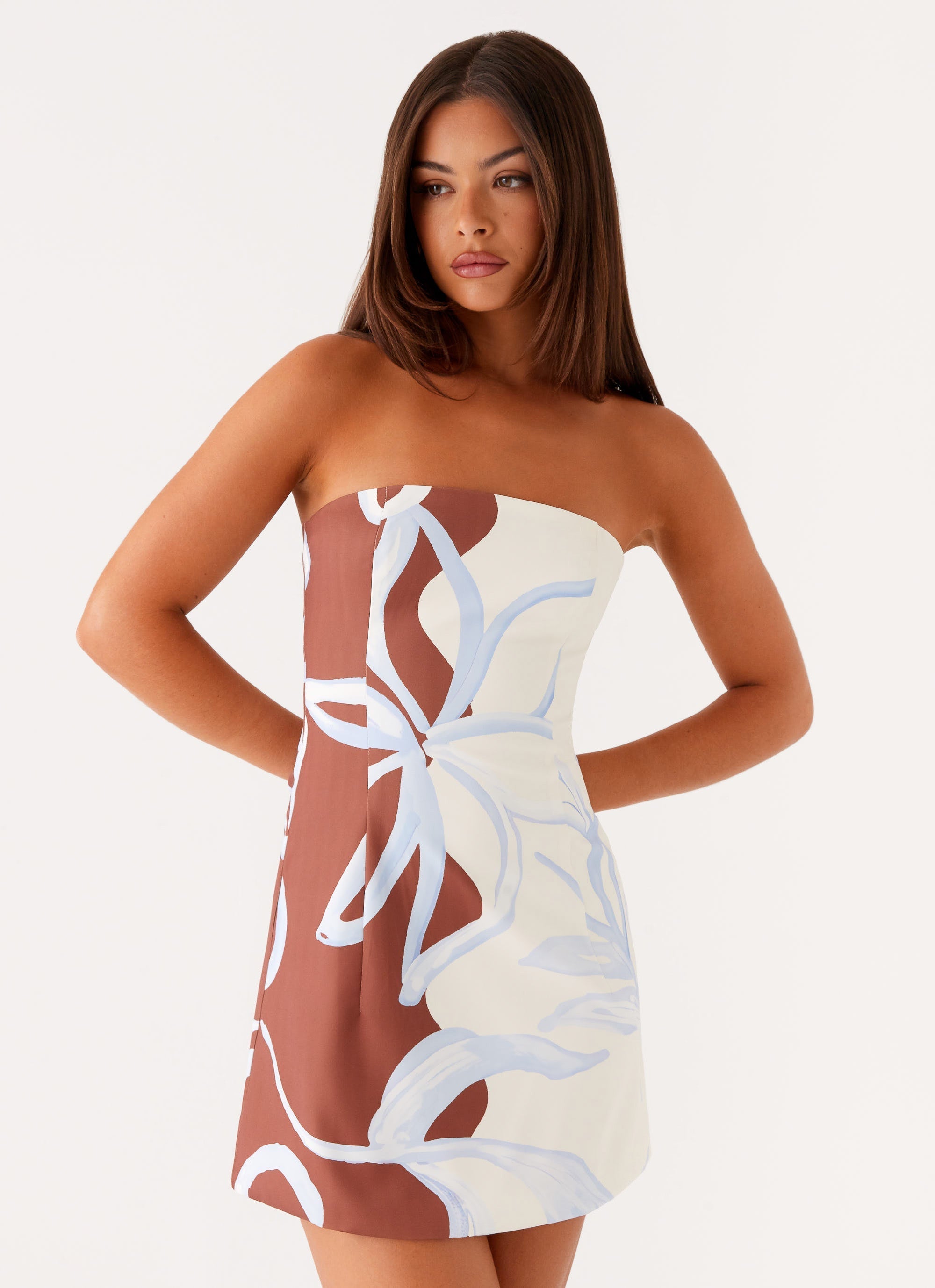 Denby Strapless Mini Dress