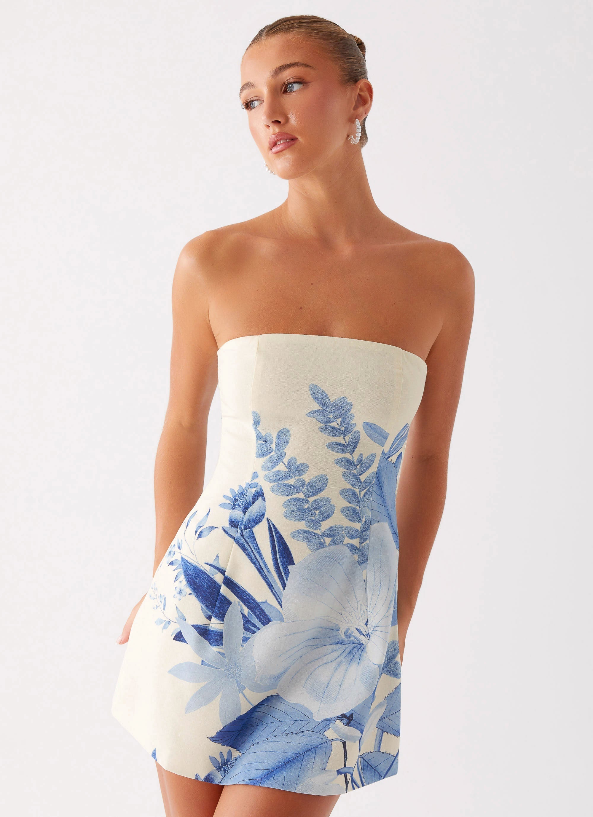 Denby Strapless Mini Dress