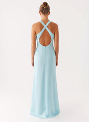 Desi Halterneck Maxi Dress