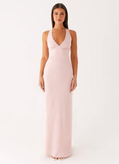 Desi Halterneck Maxi Dress