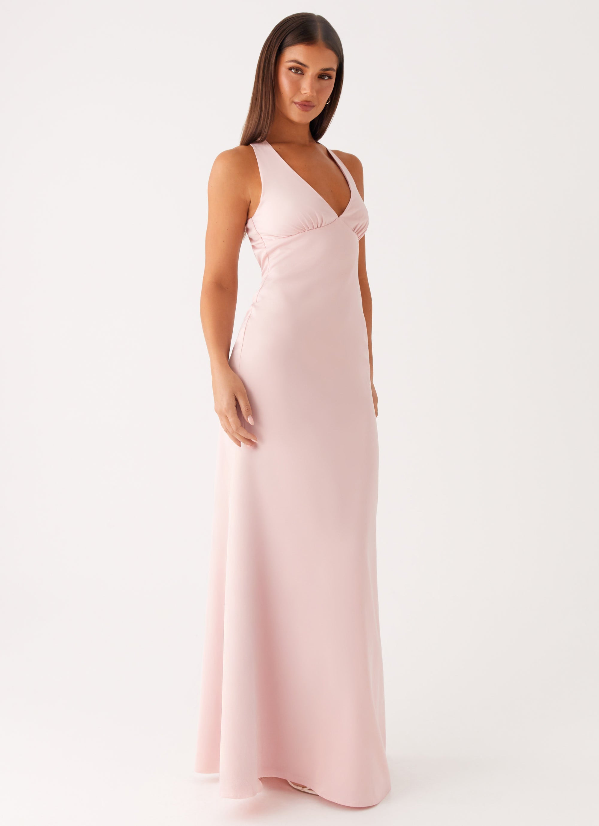 Desi Halterneck Maxi Dress