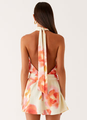 Diablo Backless Mini Dress