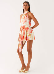 Diablo Backless Mini Dress