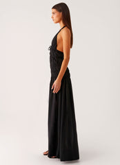 Dione Halter Maxi Dress