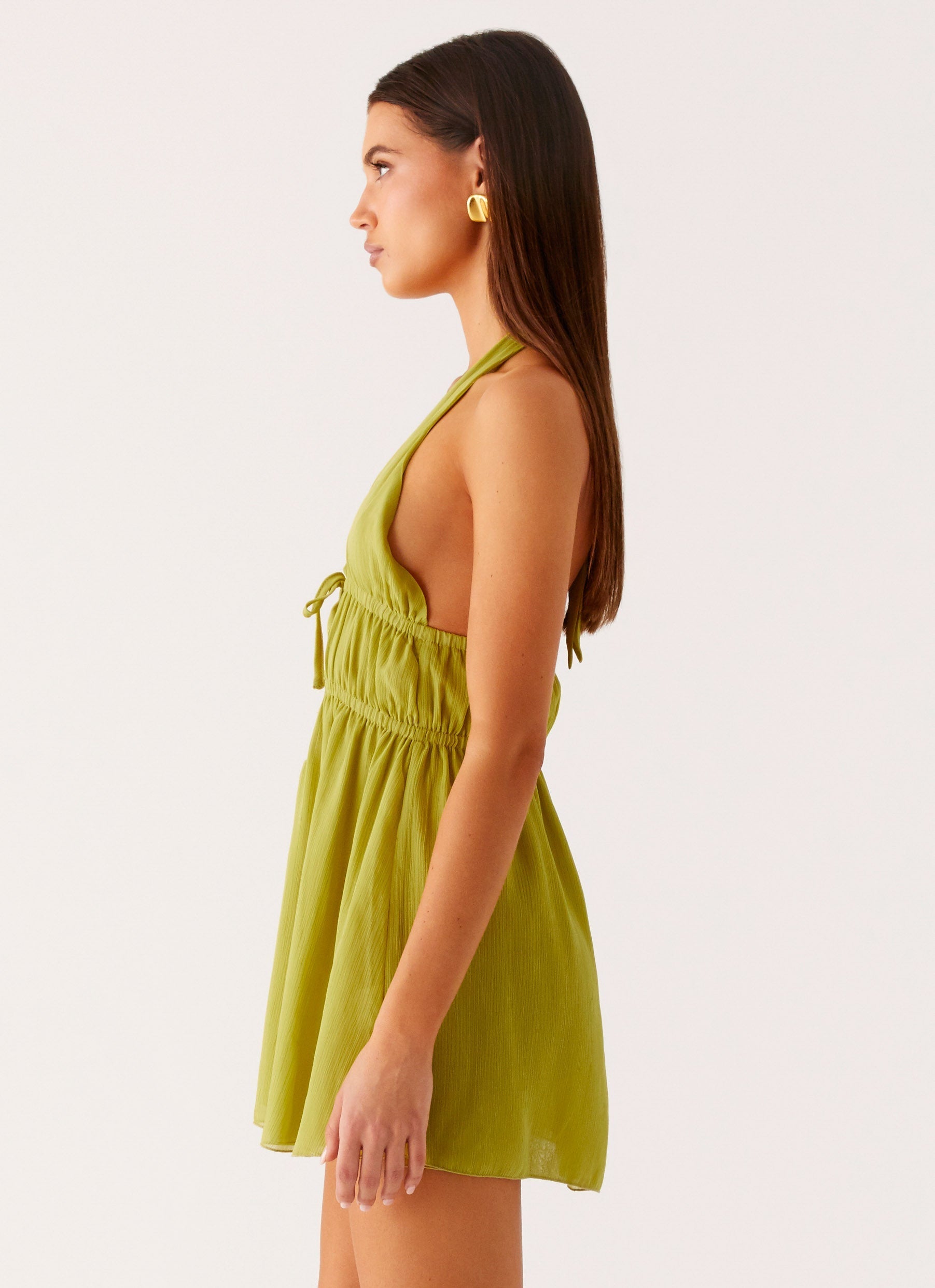 Dione Halter Mini Dress