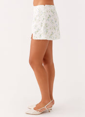 Disconnect Mini Skirt