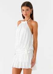 Dopamine Belt Mini Dress