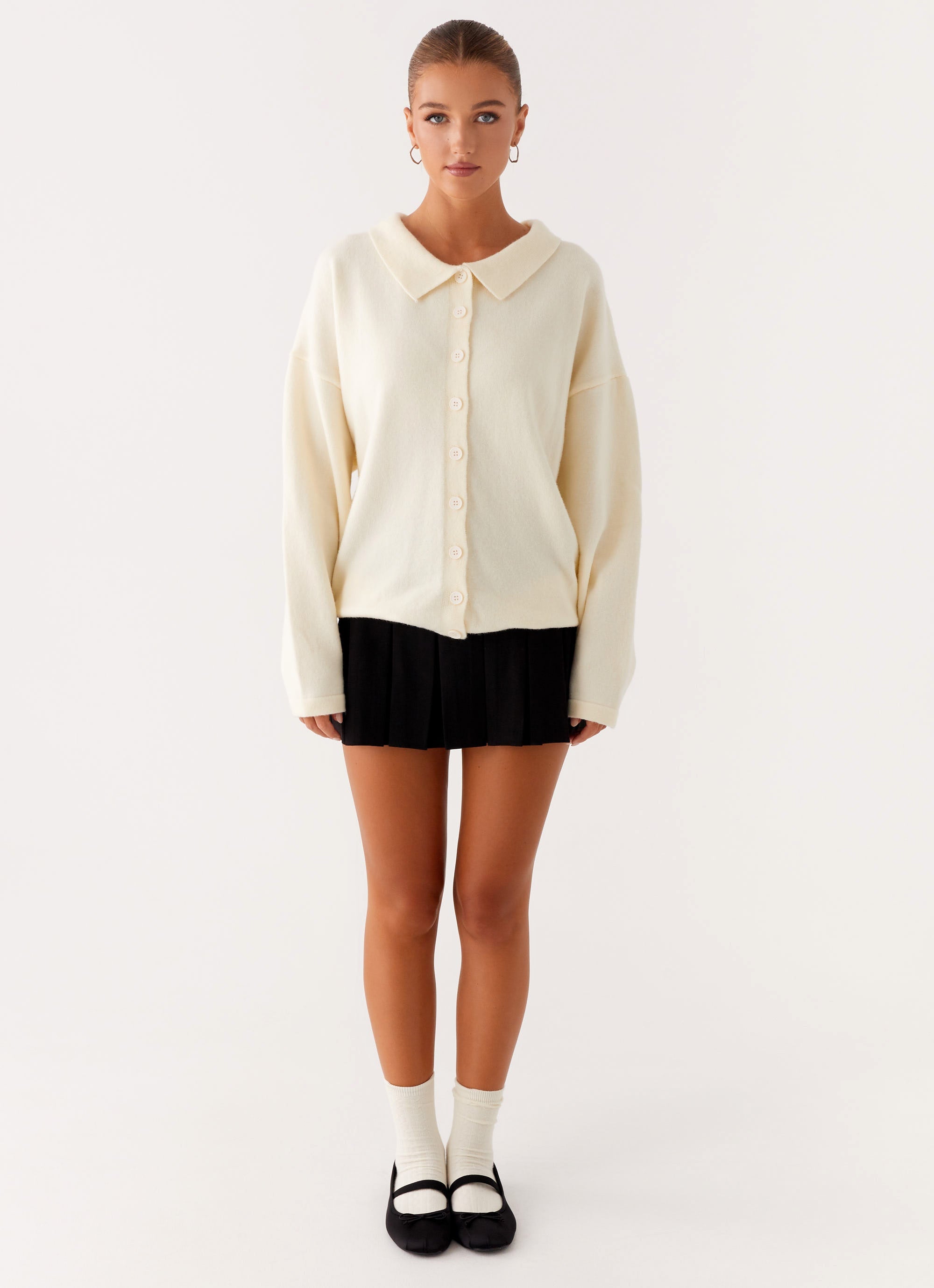 Dorian Button Knit Sweater