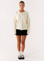 Dorian Button Knit Sweater
