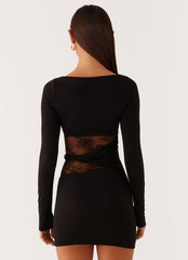 Echo Long Sleeve Mini Dress