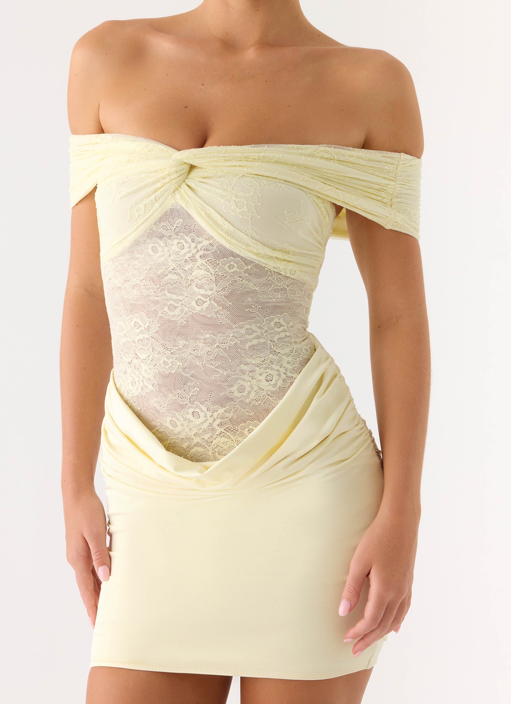 Either Way Off Shoulder Mini Dress