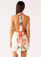 Eleanora Plunge Mini Dress