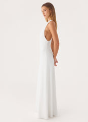 Elliah Cut Out Back Maxi Dress