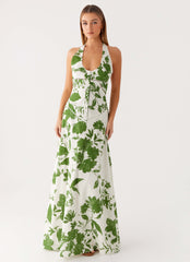Ember Valley Cotton Maxi Dress