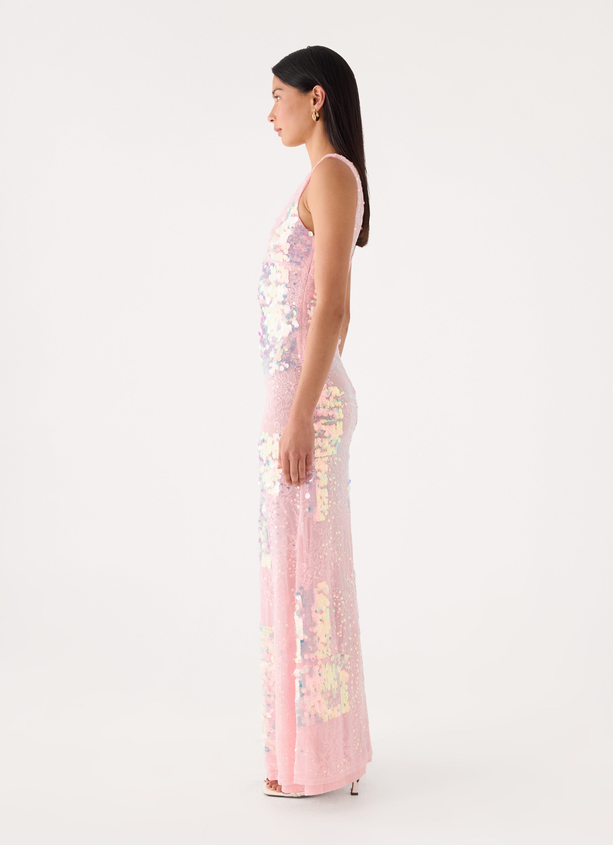 Erinah Sequin Maxi Dress
