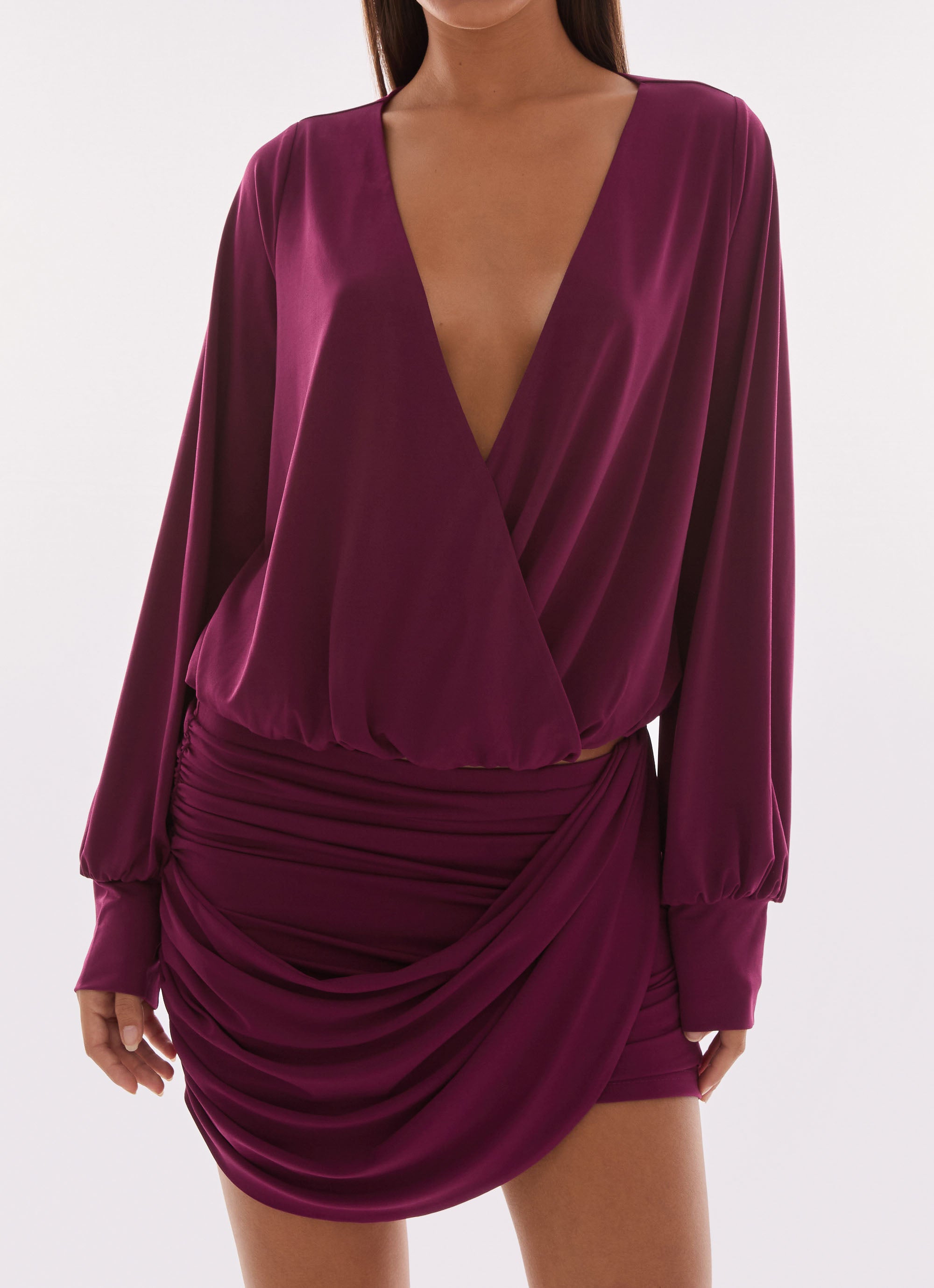 Ettah Wrap Mini Skirt