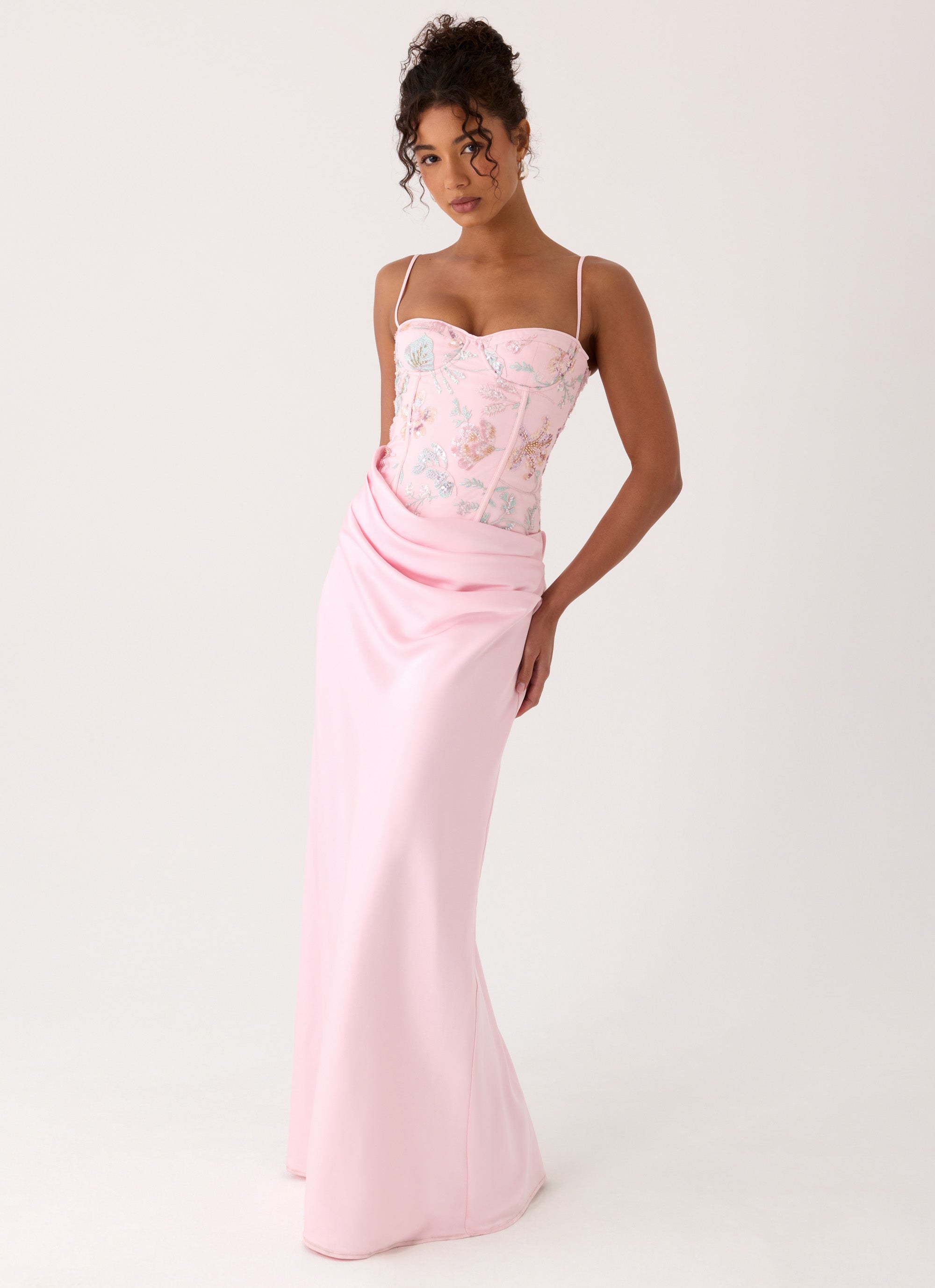 Euphoric Beaded Maxi Dress
