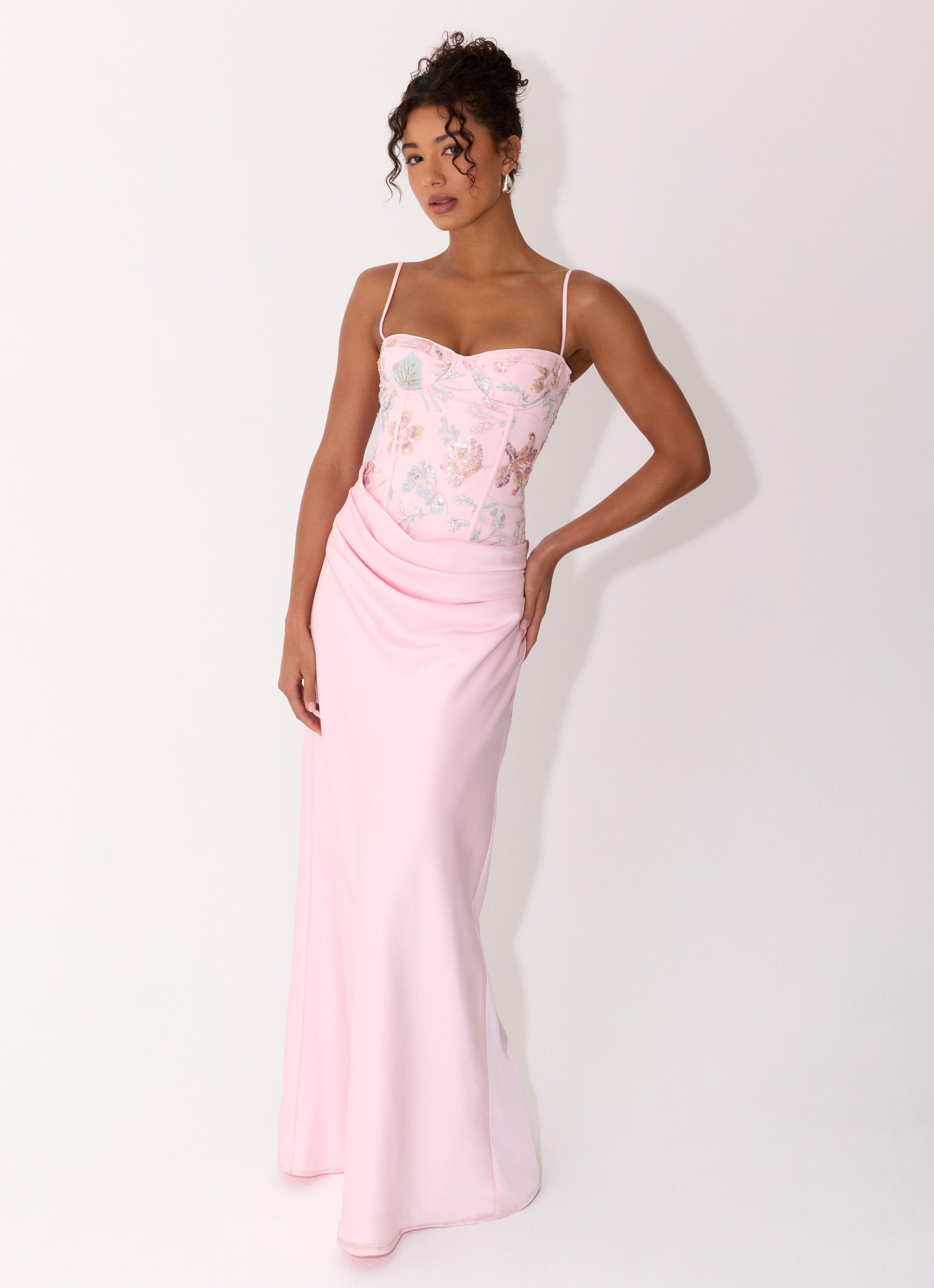 Euphoric Beaded Maxi Dress