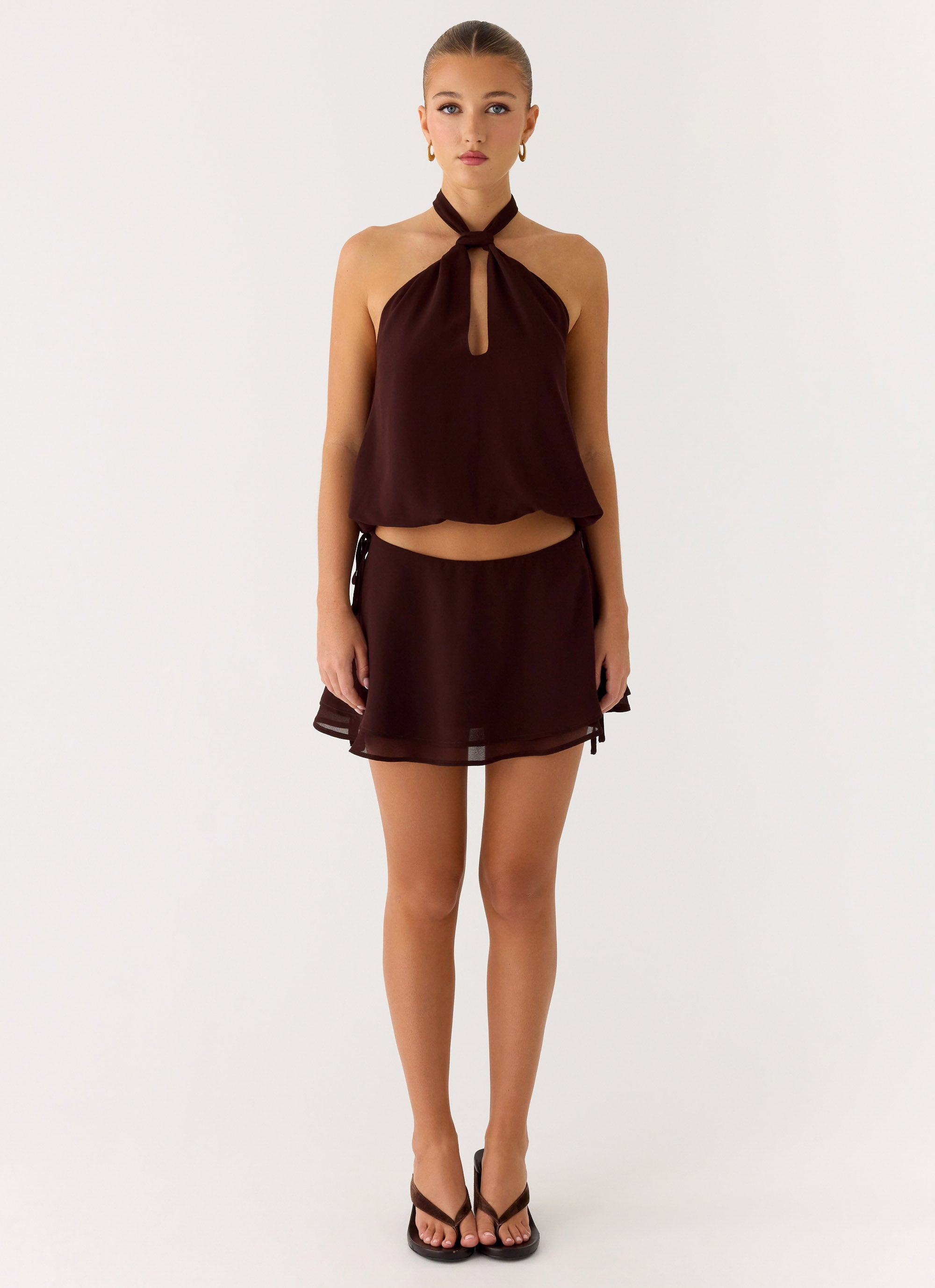 Everywhere I Go Mini Skirt