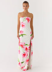 Erivo Strapless Maxi Dress