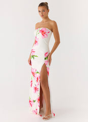 Erivo Strapless Maxi Dress