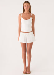 Evrin Cargo Mini Skort