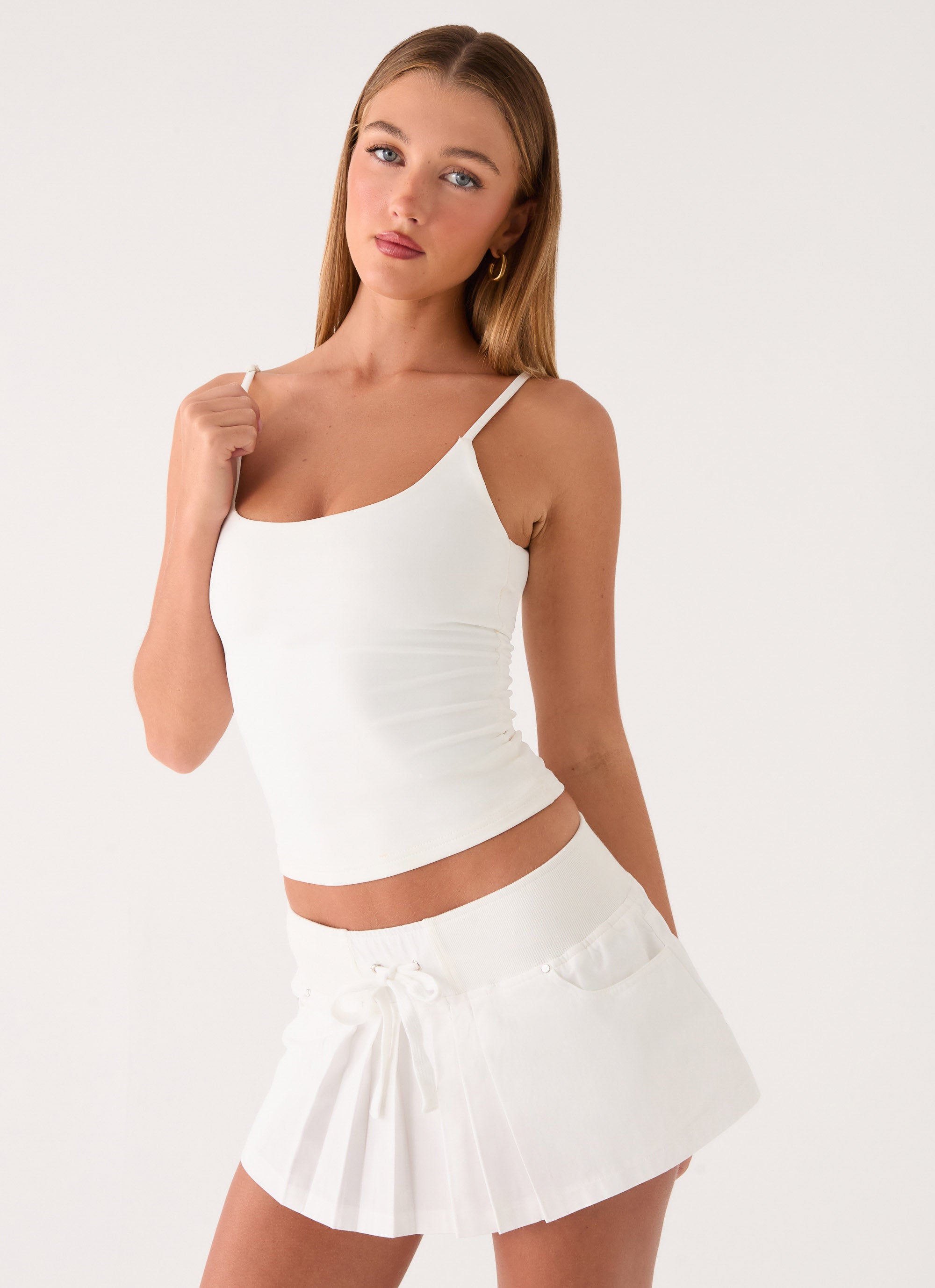 Evrin Cargo Mini Skort