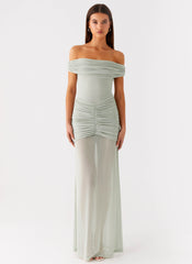 Eyllin Off Shoulder Maxi Dress