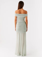 Eyllin Off Shoulder Maxi Dress