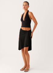 Fade Out Hardware Halter Top