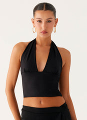 Fade Out Hardware Halter Top