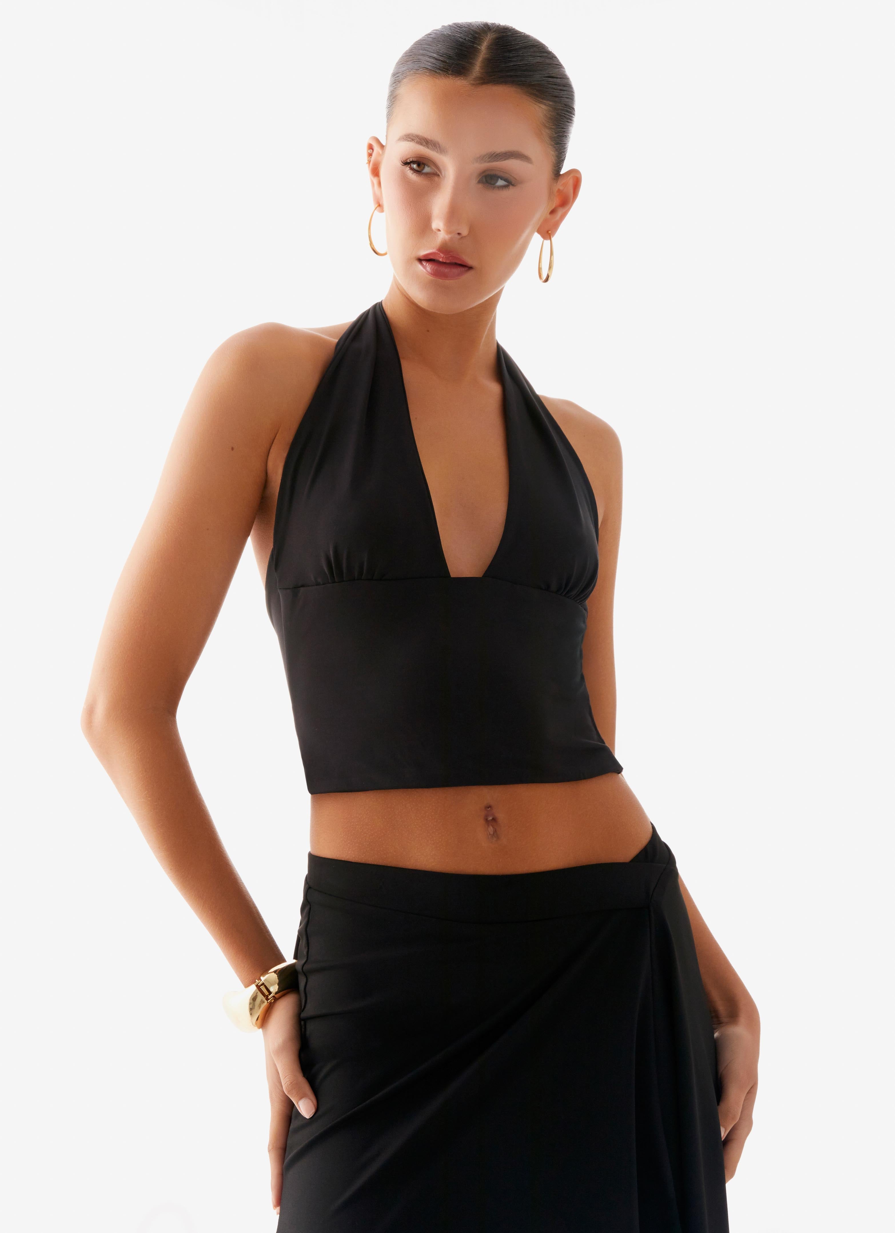 Fade Out Hardware Halter Top