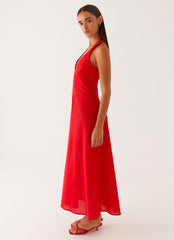 Falling For You Midi Dress