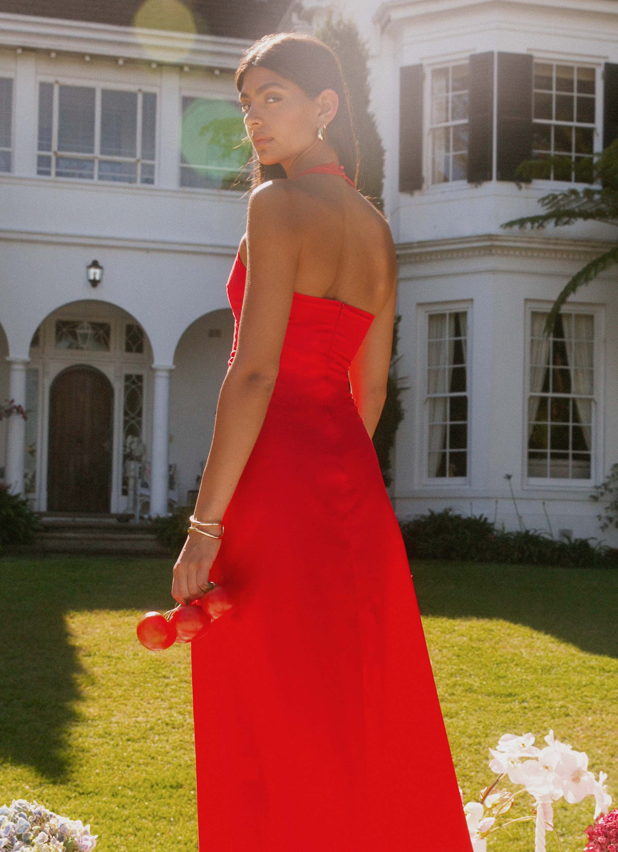 Falling For You Midi Dress