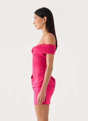 Farida Off Shoulder Mini Dress